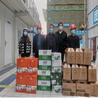 我公司領(lǐng)導(dǎo)深入施工一線慰問徐州市病毒檢測(cè)中心項(xiàng)目建設(shè)者